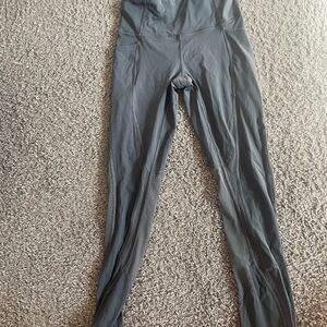 Gray High-Waisted Lulu Leggings